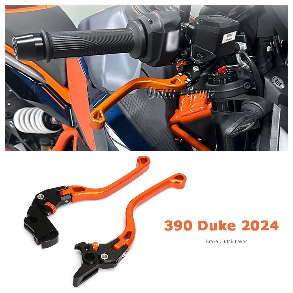 

Motorcycle Left Right Handlebar Brake Clutch Levers Handle Rider Handlebar For KTM 390DUKE 390 duke DUKE 390Duke 390 Duke 2024