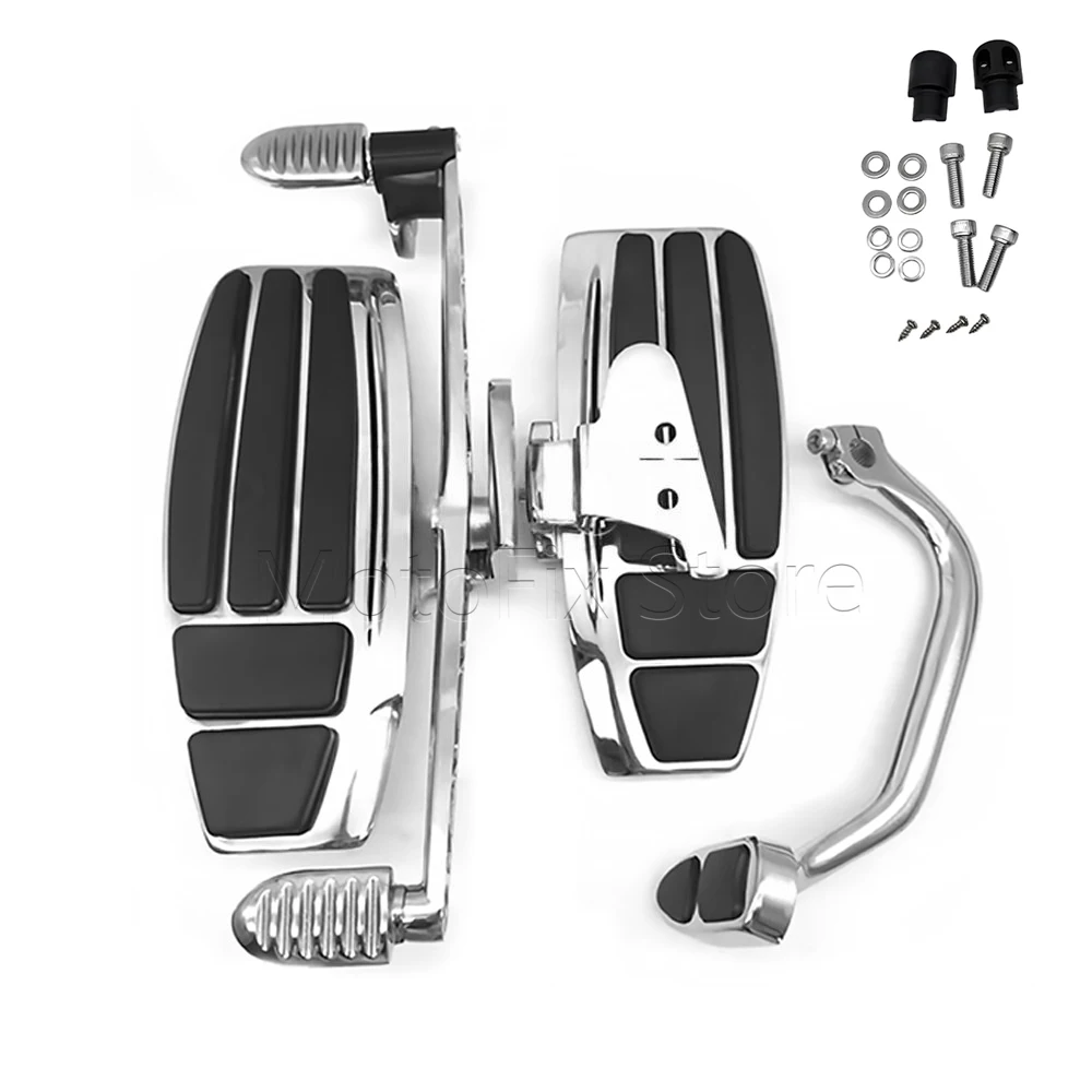 Motorcycle Accessories Driver Footrest Footboard Pedal Kit For Honda Goldwing GL1800 F6B Valkyrie 2001-2013 2014 2015 2016 2017