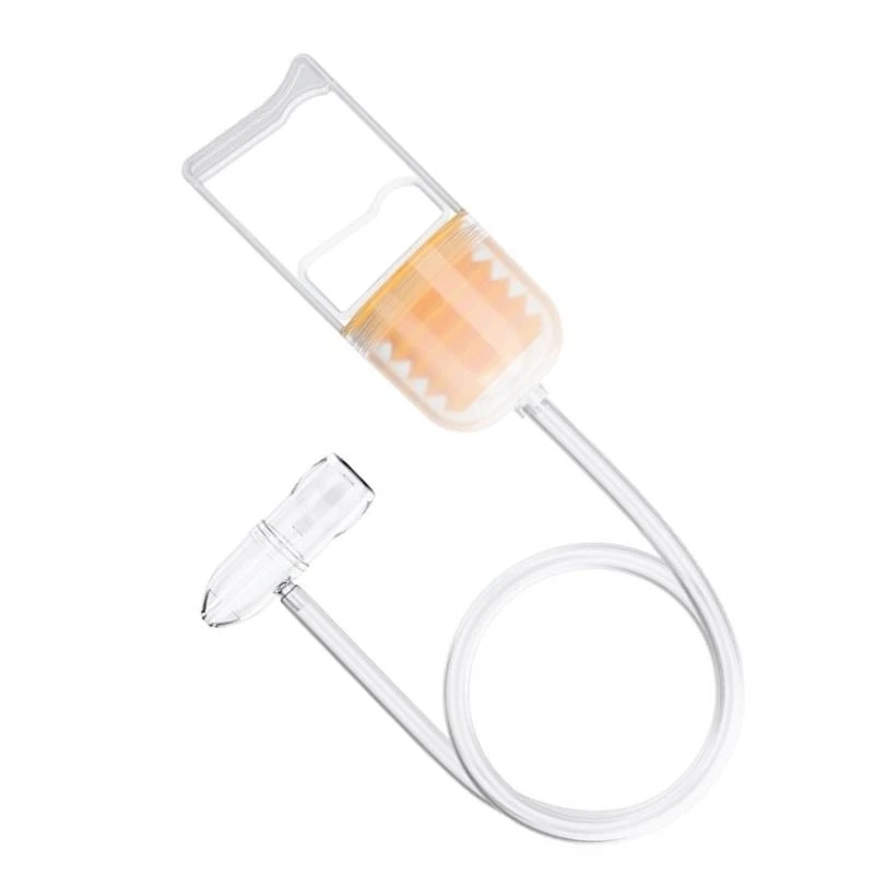 J15U المحمولة المحمولة الشافطة الأنفية أداة إزالة Booger للطفل مع تصميم يدوي سحب لسهولة التنظيف #5