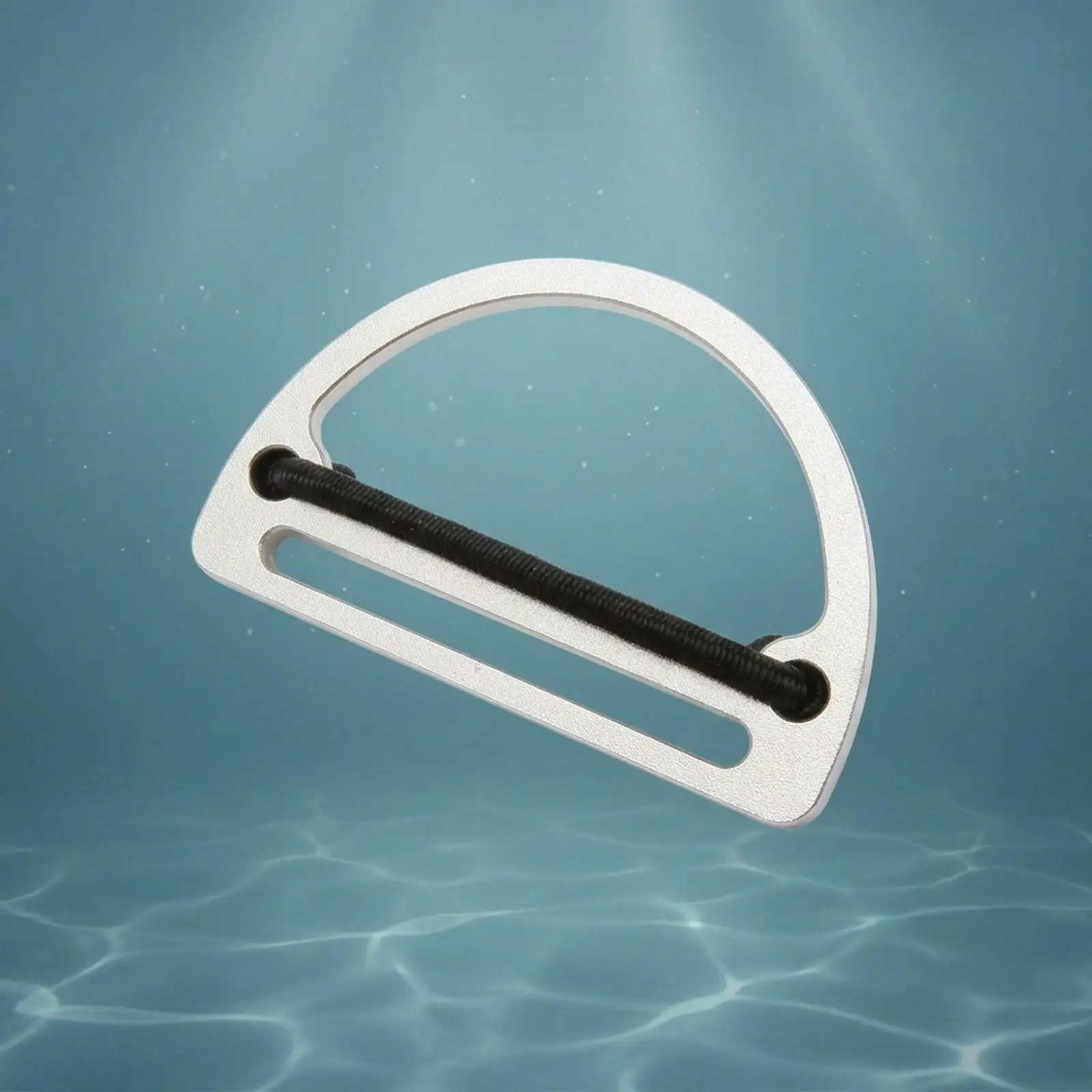 Scuba Weight Belt Keeper Buckle with D Ring for Diving Harness Kit 50mm Strap Tank Attachment