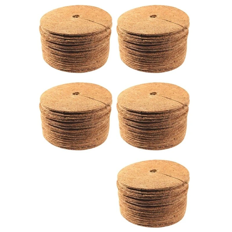 2026 New 80Pcs Coconut Fiber Tree Ring Mulch Mat, 11.8 Inch Mulch Ring Plant Protectors Mat For Indoor Outdoor Plants
