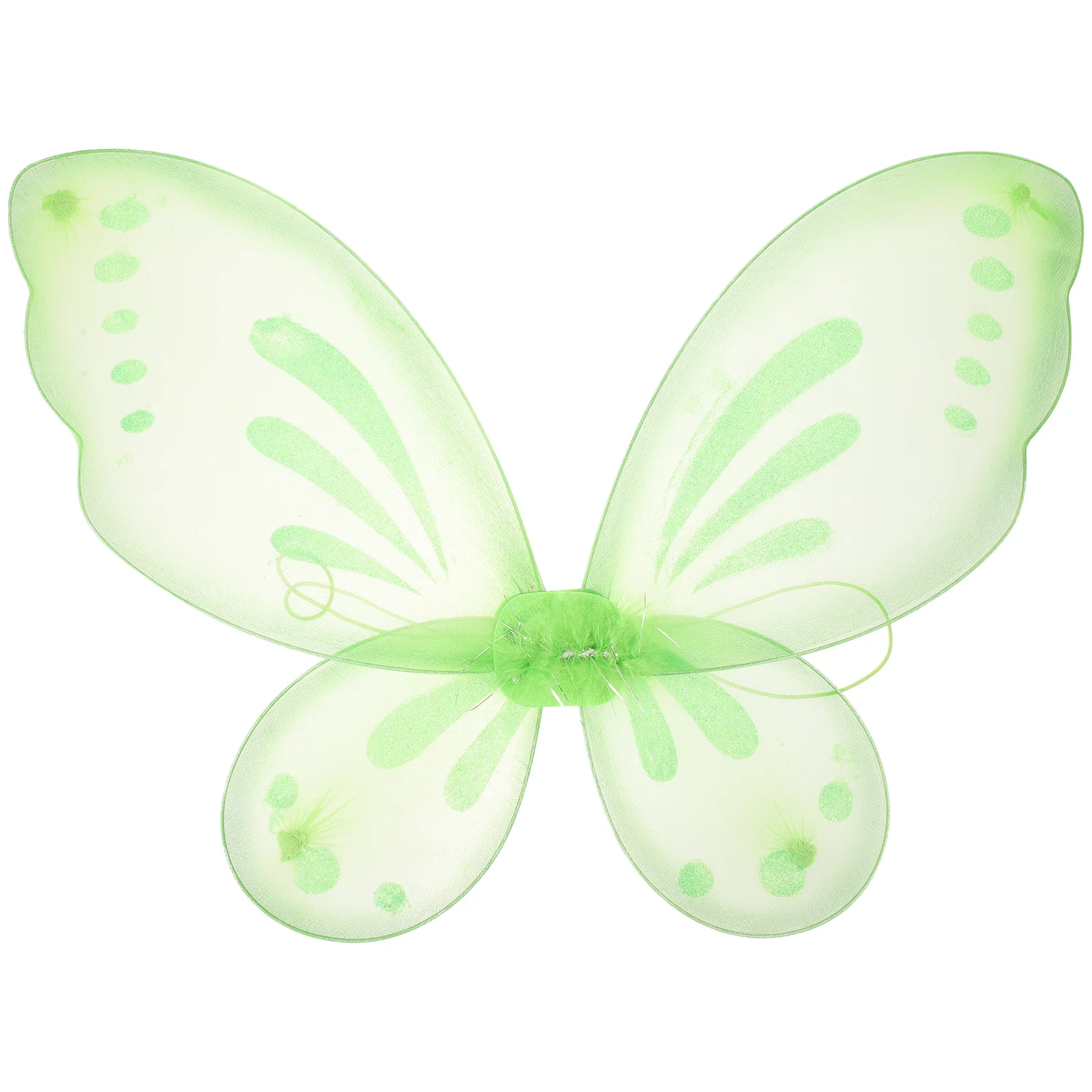 Little Girl Butterfly Wing Nylon Material Bright Color Lovely Butterfly Wing for Party Cosplay Dress Up Costume Accessory