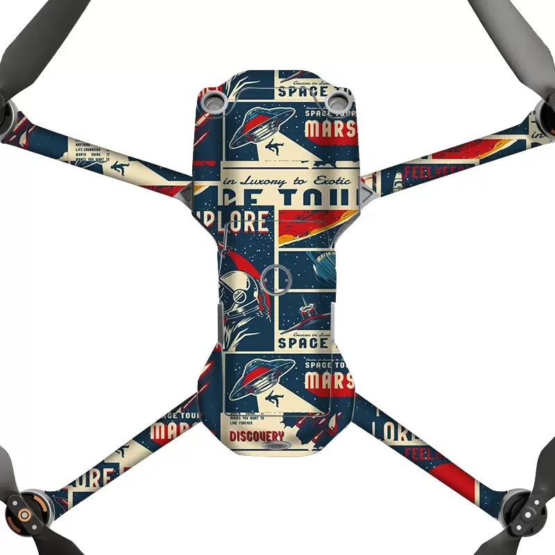 Air2S Decal Skin Vinyl Wrap Film Drone Body Protective Sticker Protector Coat For DJI Air 2S