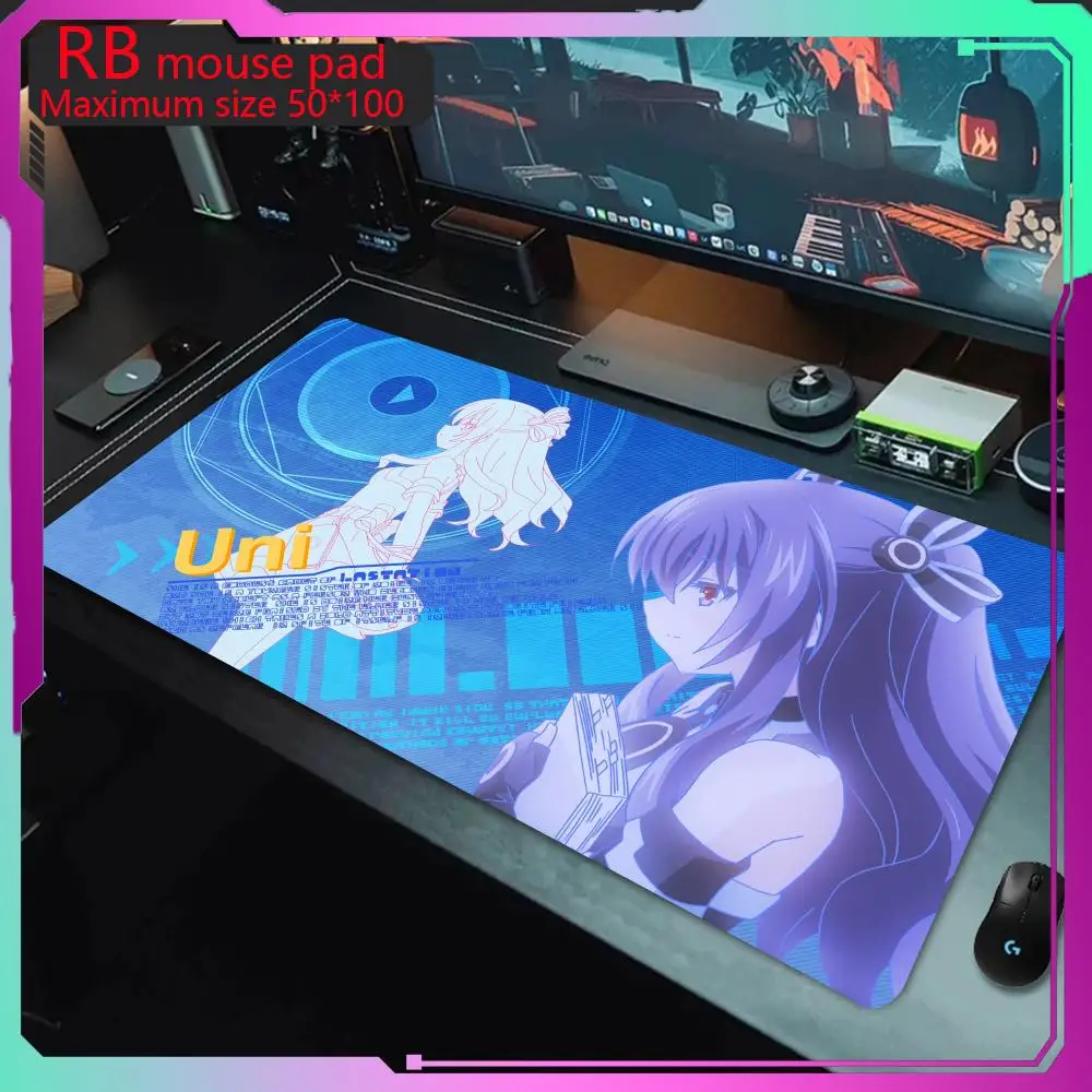 hyperdimension neptunia：the animation Mouse Pad Electronic game mouse pad is easy to use, with anti slip and wear-resistant size