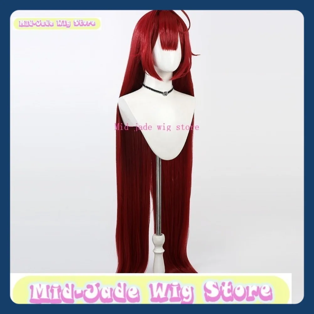 Peruka Mid-jade Wig Store Azur Lane Hildegard Cosplay Anime Gra RPG Halloween Party Syntetyczna Peruka