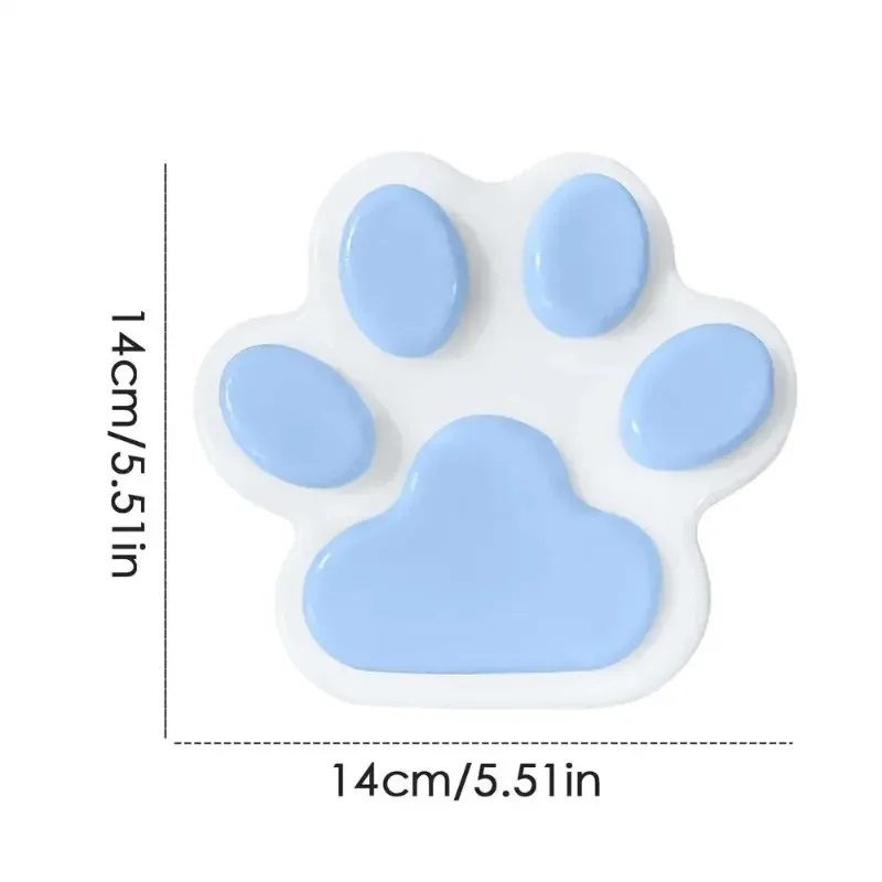 1PC Cat Paw Squeeze Toy Soft Sticky Silicone Stress Relief Decompression Pinching Toy for Adults Kids Stress Relief Toys