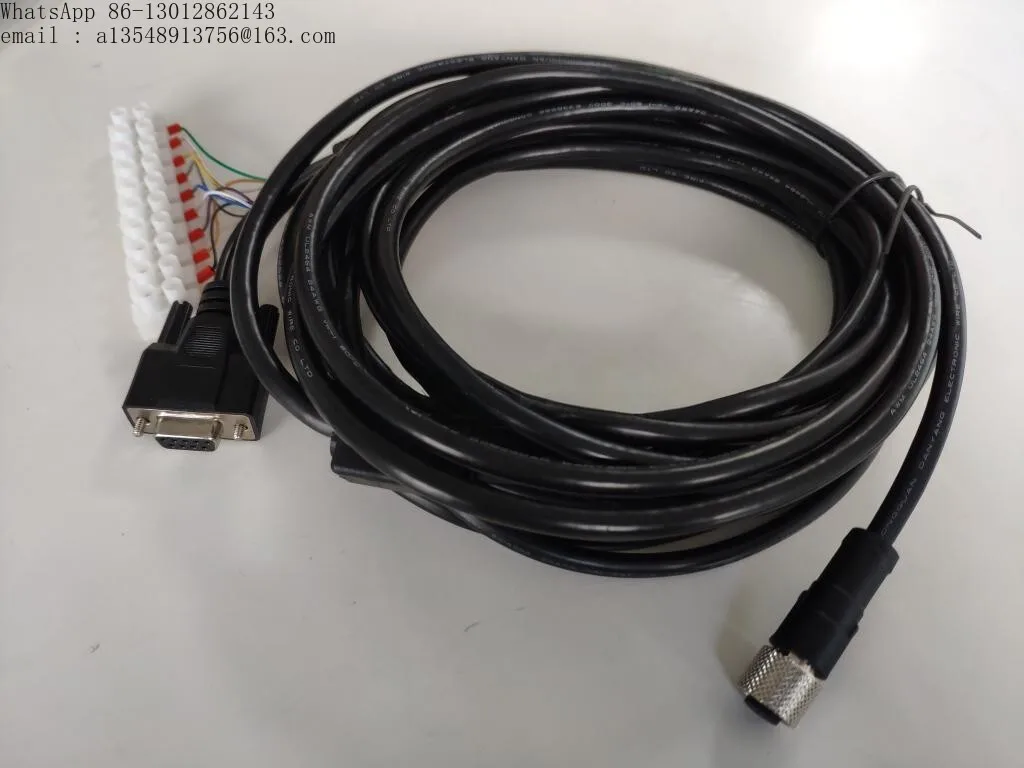 DM300 DM260 serial cable power supply cable with trigger output CCB-M12xDB9Y-05