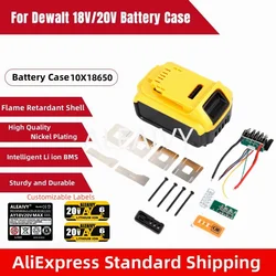 10 X 18650 Li-ion Battery Case Charge Protection Circuit Board PCB 18V 20V Baterry for Dewalt DCB183 DCB200 Li-ion Battery Case