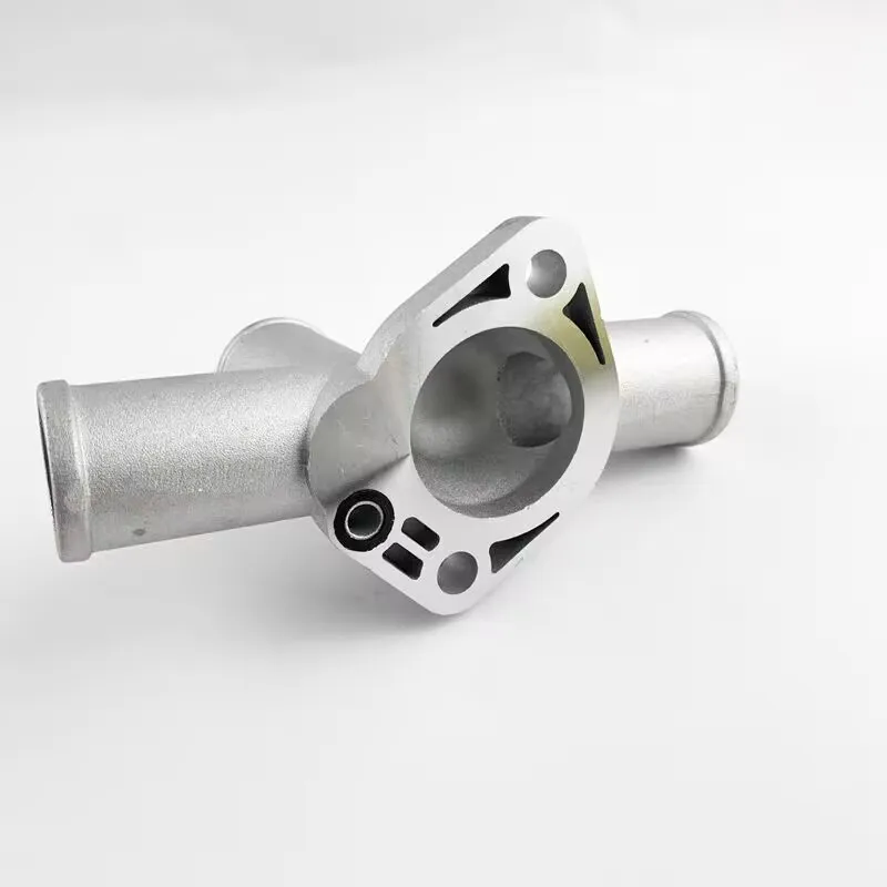 Aluminum Thermostat Cover Three‑Way Water Pipe Radiator Hose Connector for Changan BenBen Mini 1.0