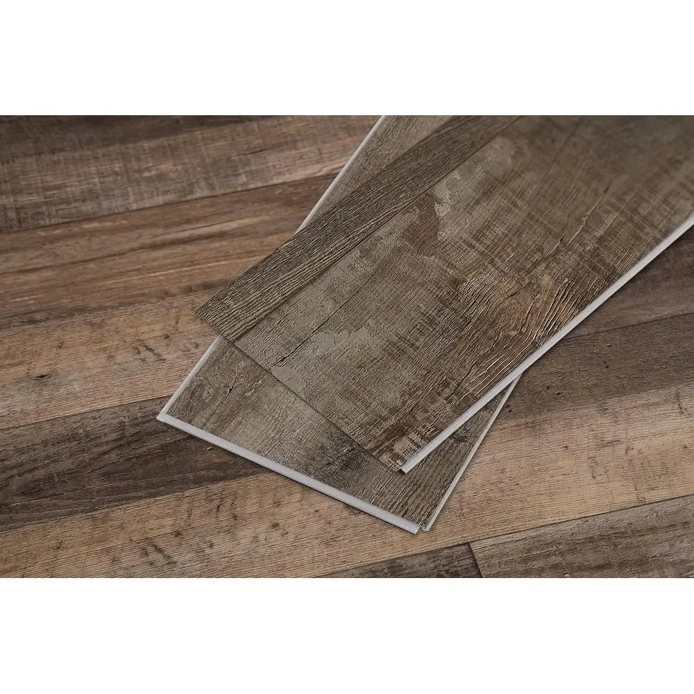 7.12 بوصة عرض × 48 بوصة. أرضيات فينيل من الصنوبر المعاد تعريفها بطول 23.77 قدم مربع #4