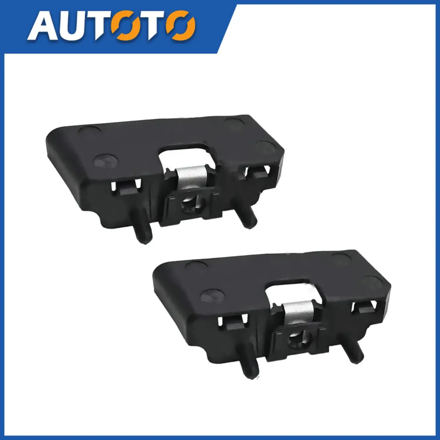 

2 шт. 55277480AD 55277481AD передний бампер, верхний внешний опорный кронштейн, автомобильные профессиональные детали для Dodge Ram 1500 2009-2020