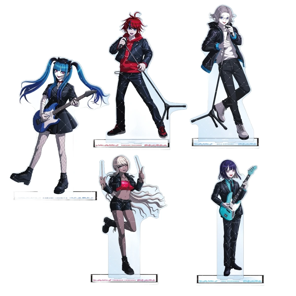 

Game Sumino Takumi Amemiya Darumi Aotuki Eito Sizuhara Hiruko 15CM Acrylic Stand Doll New Year Gift Game Souvenir