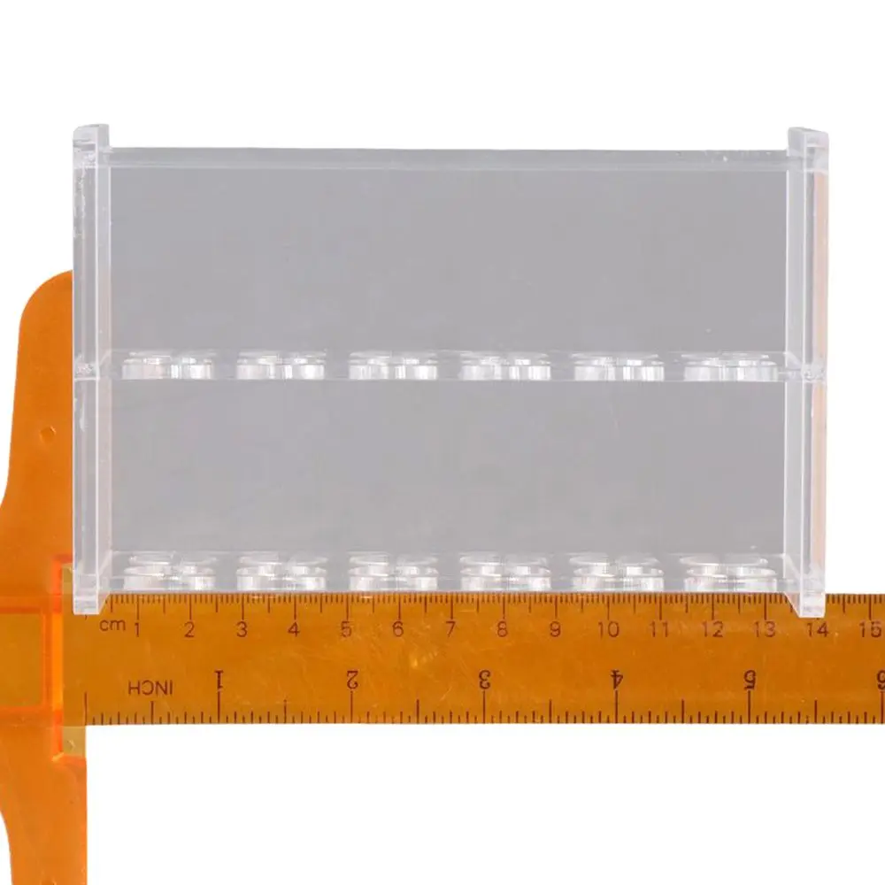 10ml Test Tube Rack Holder Firmly 16mm Acrylic Centrifuge Tubes Rack Clear 6 holes Lab Stand Tubes