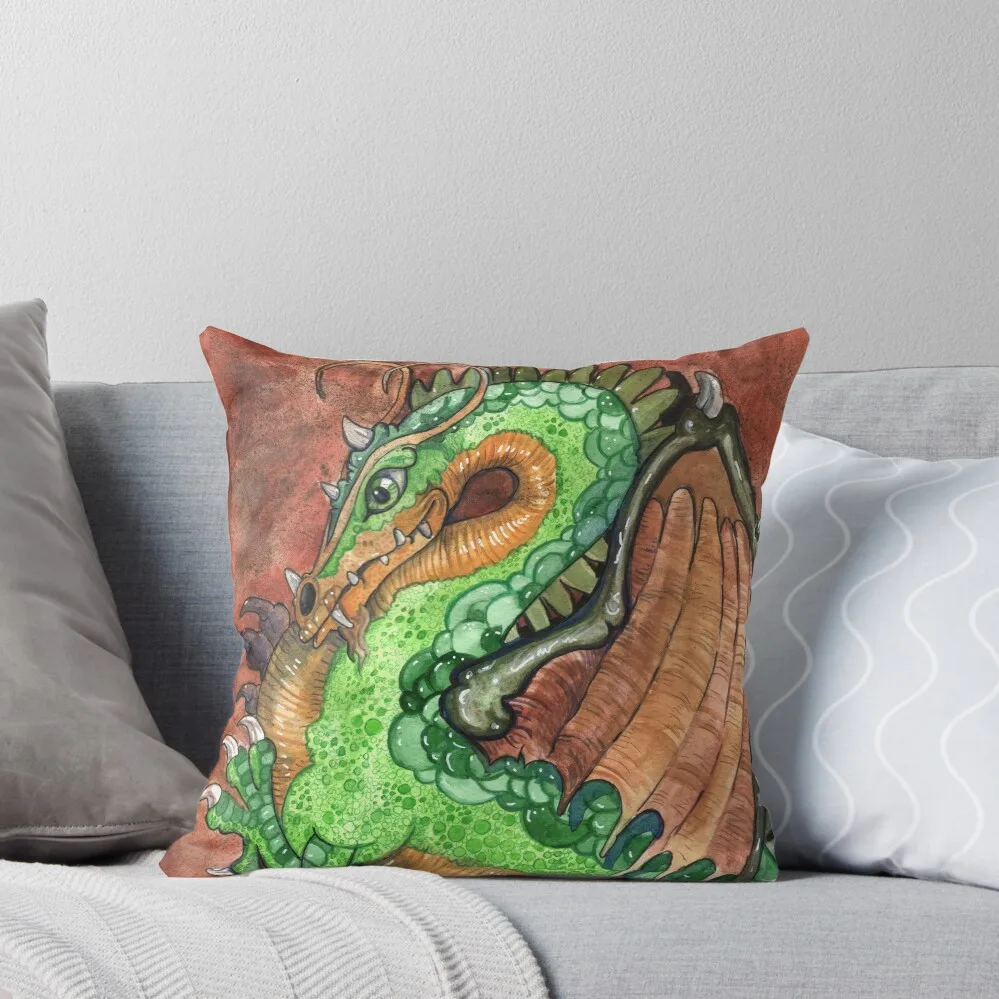 

Gorbash from Flight of Dragons Throw Pillow Christmas Covers For Cushions Decorative Cushions Bed pillowcases pillow