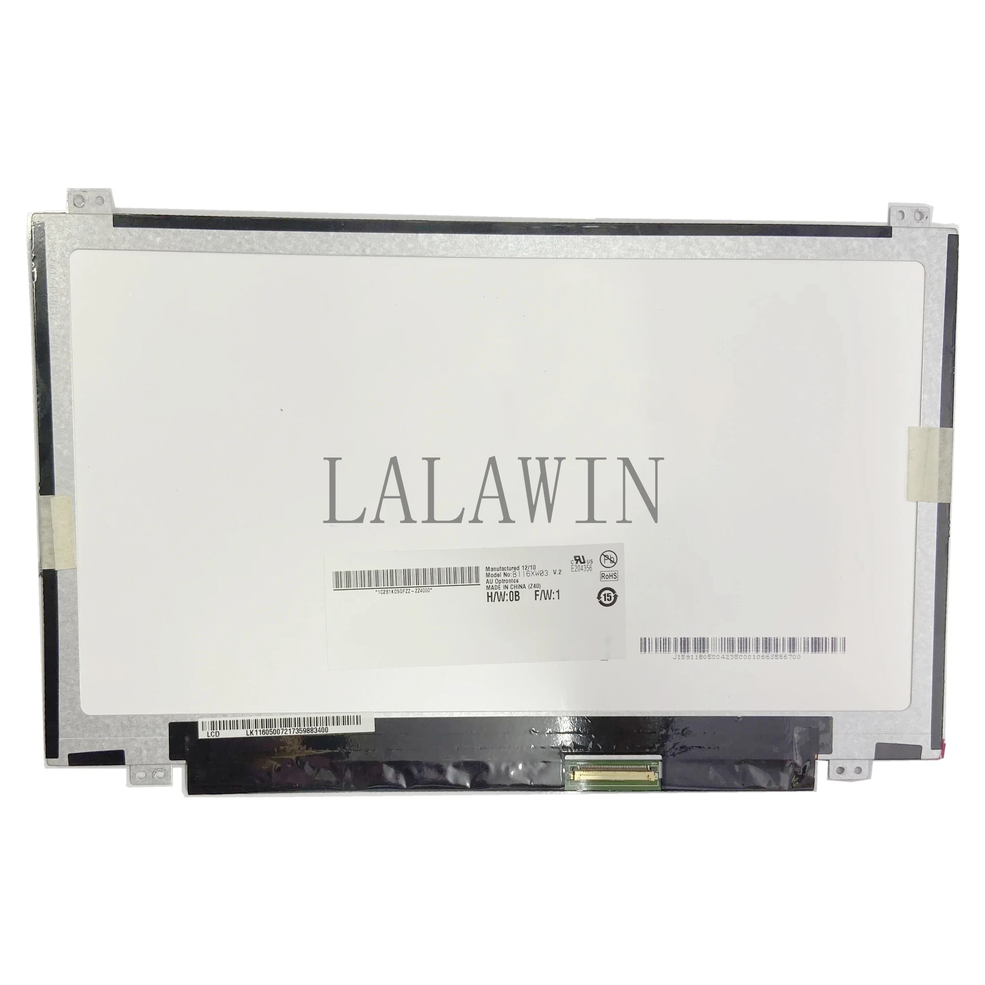 

B116XW03 V.2 fit N116BGE-L42 N116BGE-L41 Rev C1 up+down screw holes LVDS 40 PIN 1366x768