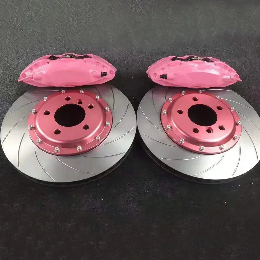 2025/عالية الأداء 6 وعاء الفرجار مجموعة الفرامل الكبيرة الدوارات الفرامل العائمة 355 مللي متر مخصص ل X5 Xdrive35I E46 330I F15 X5 2017