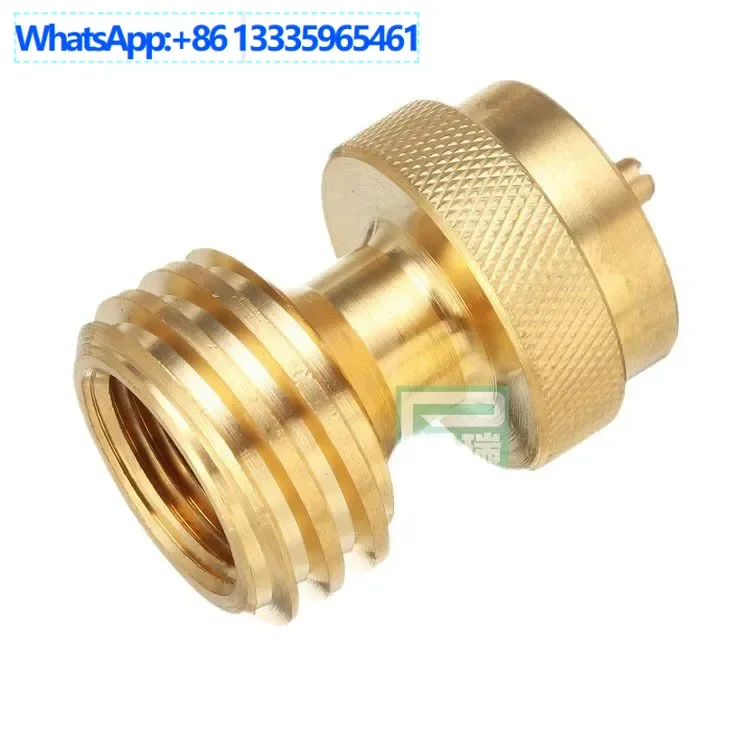 

10Pcs Perry outdoor camping gas stove adapter, large and small gas bottle inflation tank inflation connector