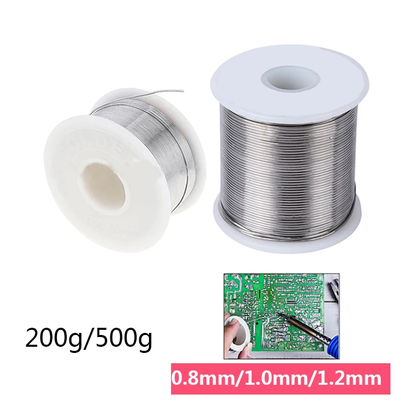 

Rosin Core Tin Solder Wire Soldering Welding Flux 1.5-2.0% Iron Wire Reel 500g Diamater 0.8 1.0 1.2mm for electronic repair