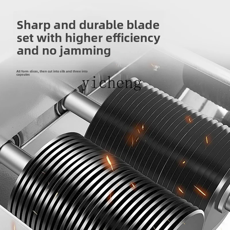 مفرمة اللحم ZZ التجارية الكبيرة المصنوعة من الفولاذ المقاوم للصدأ متعددة الوظائف آلة التقطيع والتقطيع عالية الطاقة