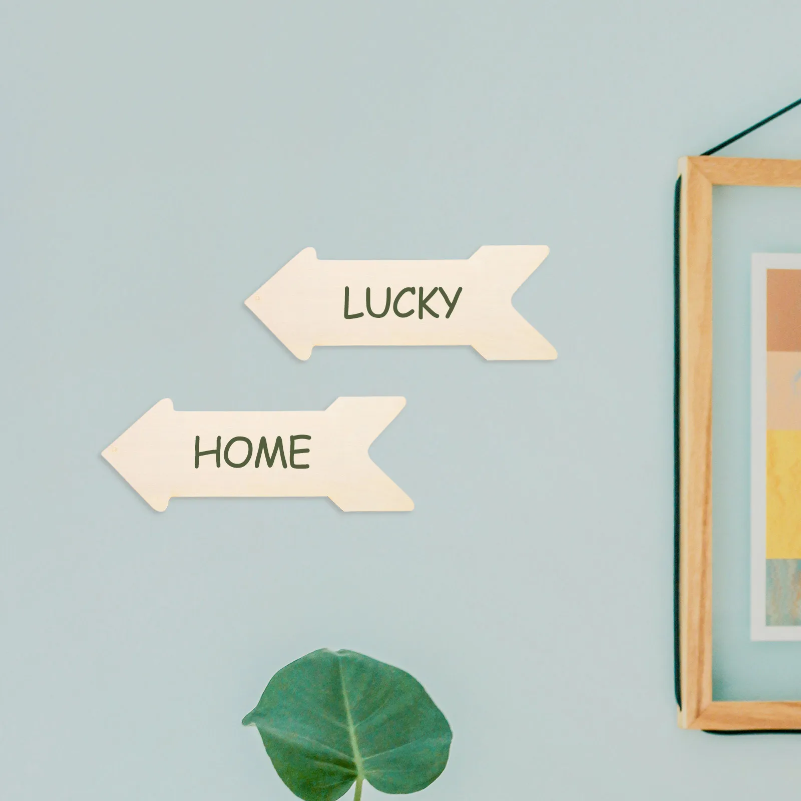 

4Pcs Thick Wooden Arrow Cutouts Blank Natural Color Unfinished DIY Crafts Painting Accessories for Kids DIY Wooden Cutouts