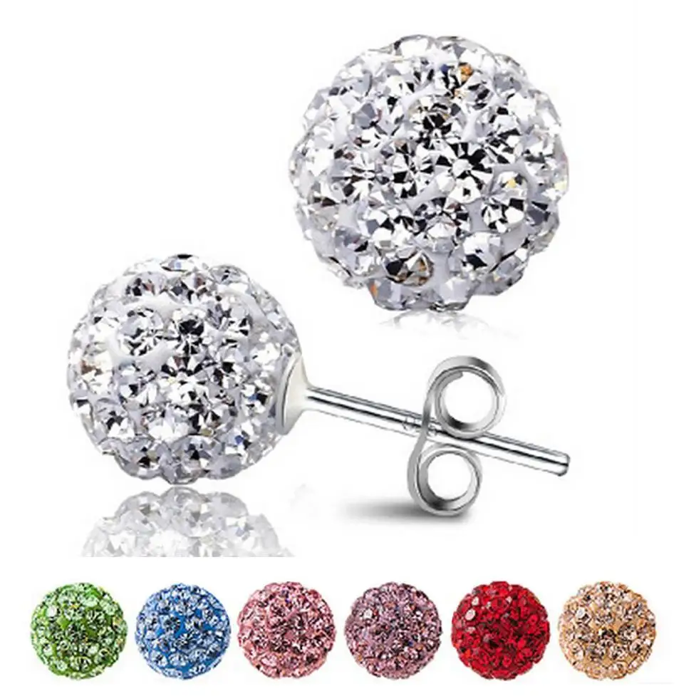Earrings Brincos Earing Online Shopping India Aros Pendientes Mujer For Women Brinco Perlas Crystal Stud Oorbellen Earring