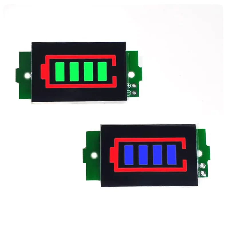 1/2/3/4/6/7/8S Lithium Battery Power Meter Display Module 3S LED Lithium Battery Pack Indicator Board