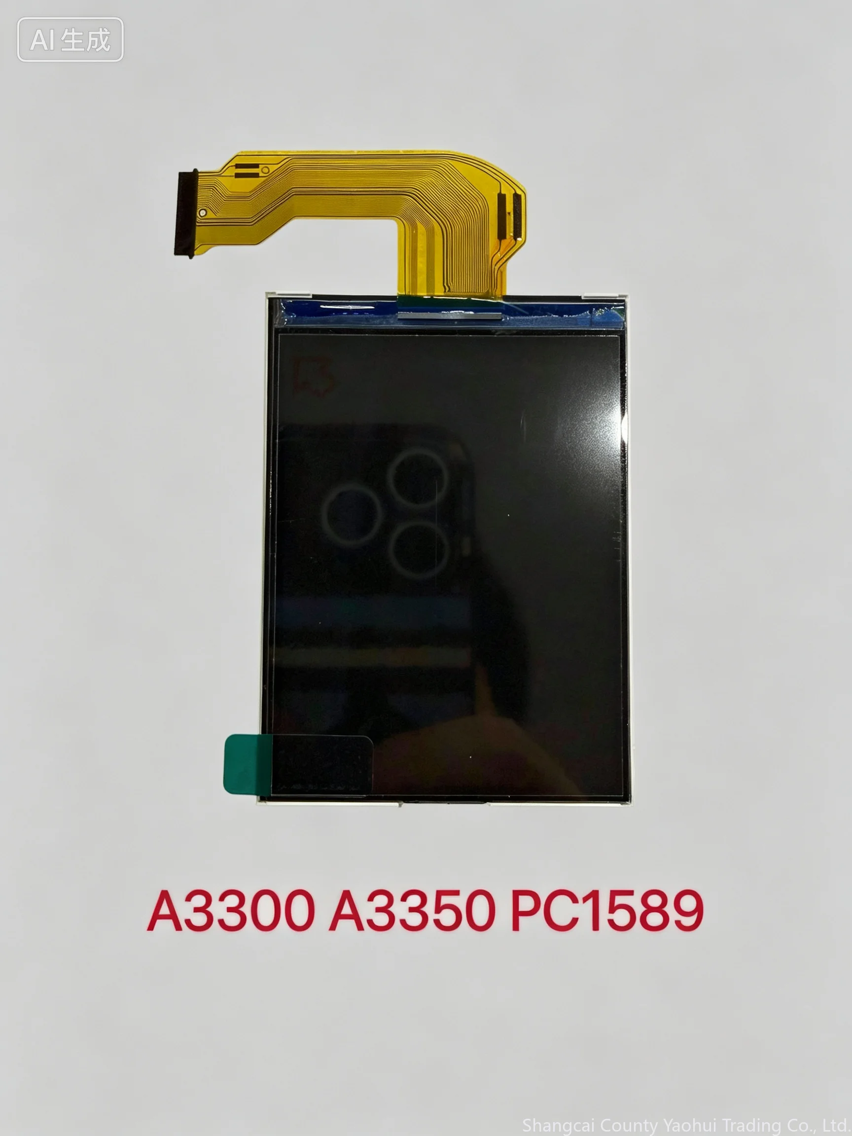 For Canon A3300 screen, Canon A3300IS PC1589 A3350 LCD screen, LCD screen