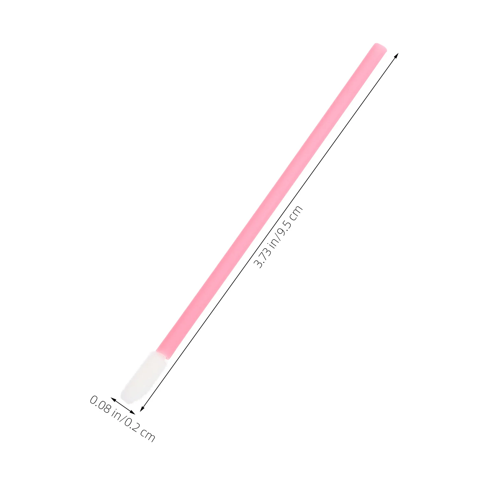 100Pcs Lip Brush Tools Cosmetics Brushes Quick Lipstick Applicators Portable for Lip Balm and Eyebrow Lipstick Brush