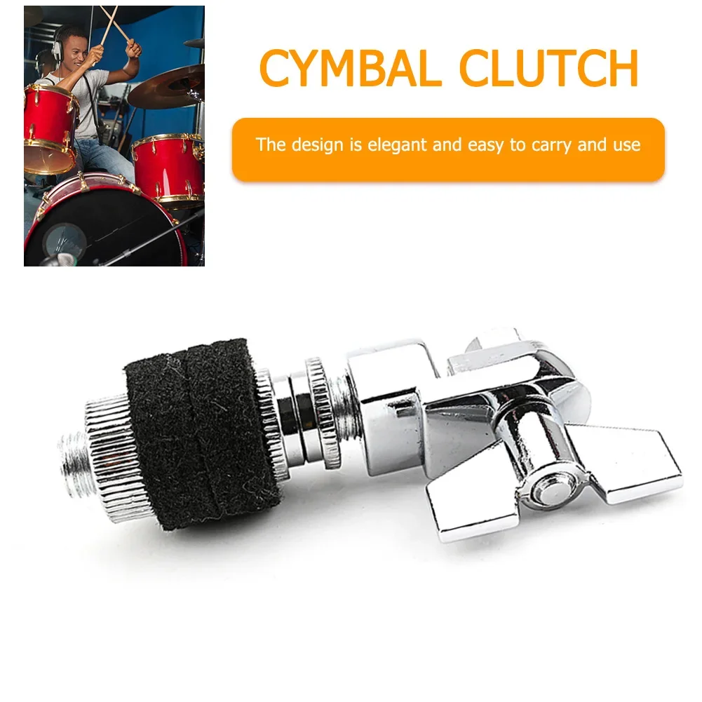 Cymbal Clutch 6mm foro centrale cimbal Rack separatore lega Hi-hat Soft Felt Pad frizione supporto per piatti Jazz Drum Parts accessori