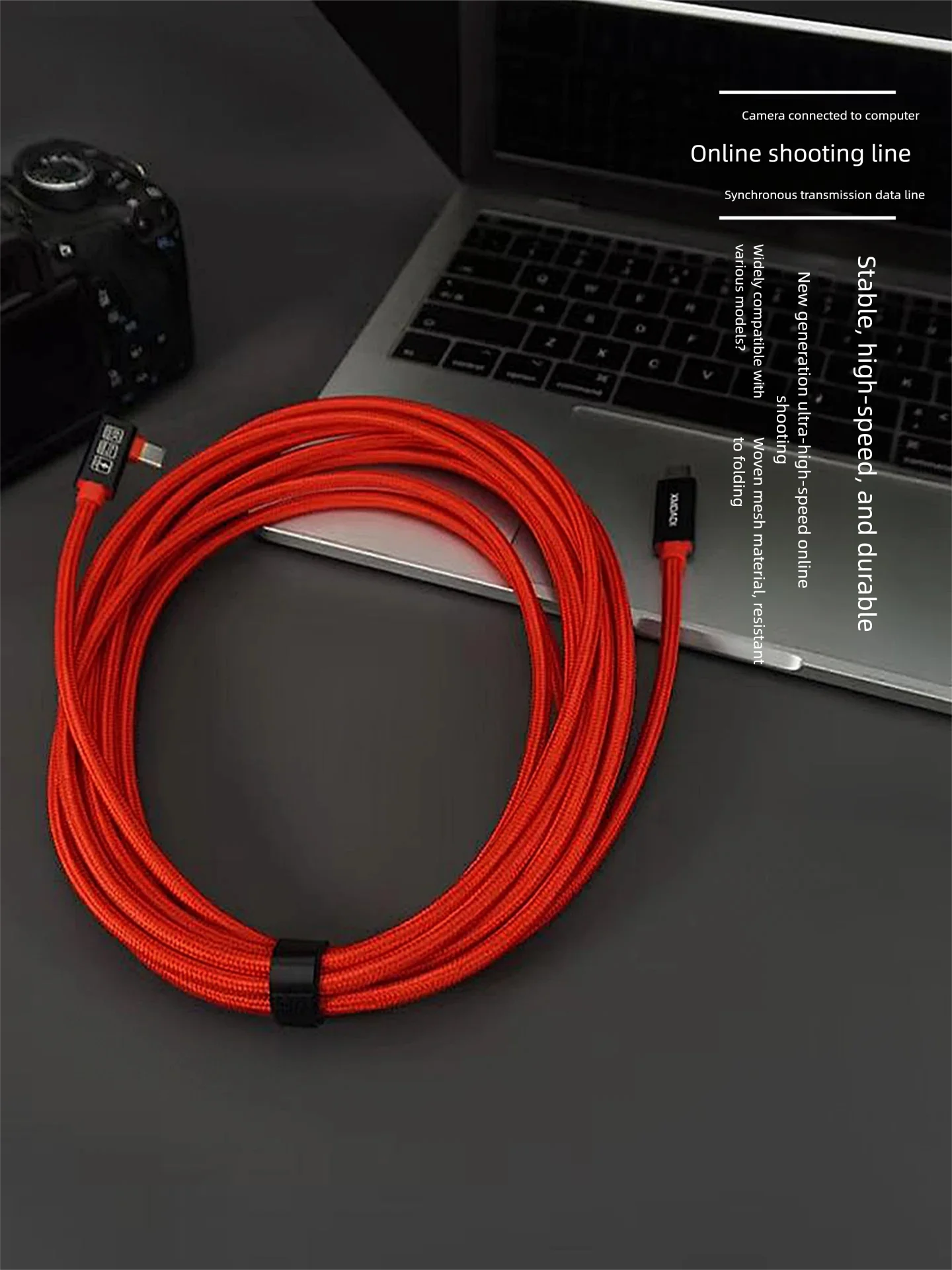 Shooting Line Camera USB Data Cable Connect Digital Camera to Computer Data Sync Transfer Cable