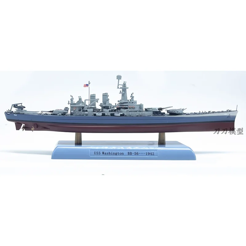 

1/1000 Scale USS Washington BB-56 BB56 Battleship Alloy Material Ship Model Collectible Decorative Item Gift