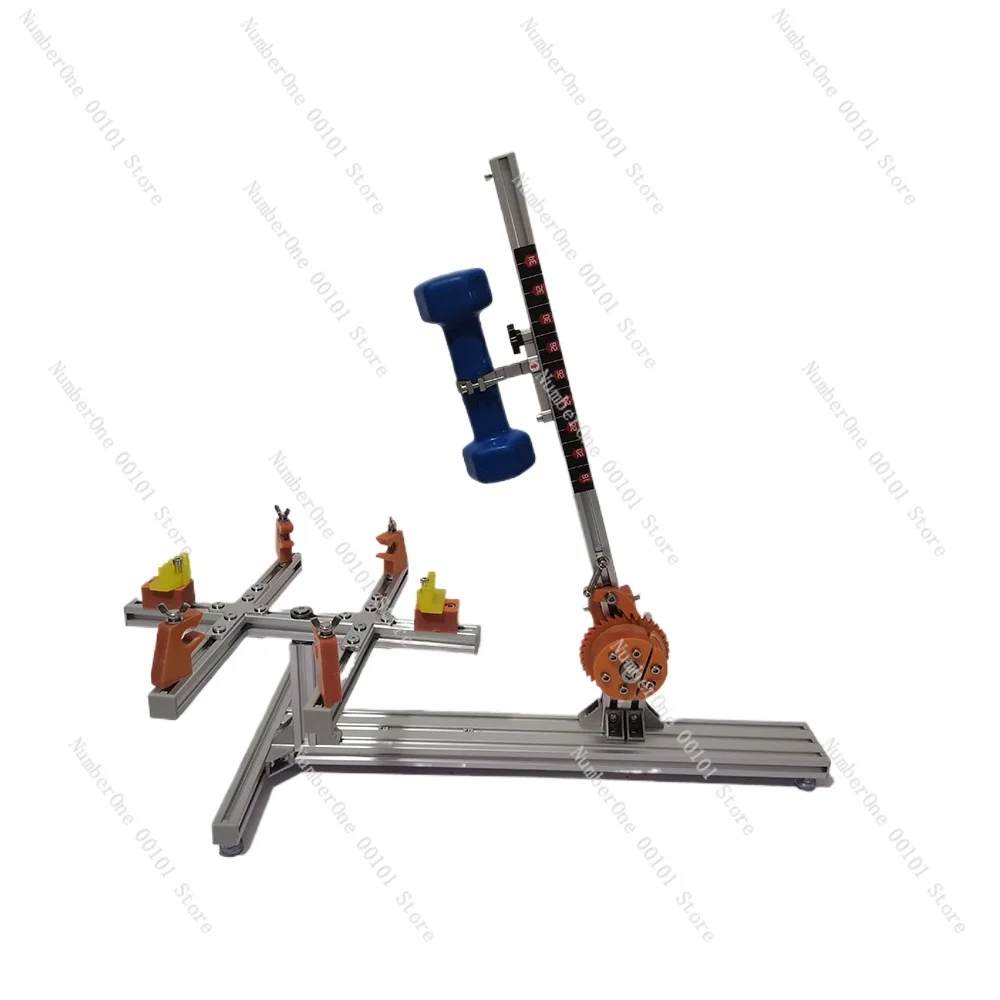 

Heavy hammer badminton racket threading machine/wire pulling machine/racket support device