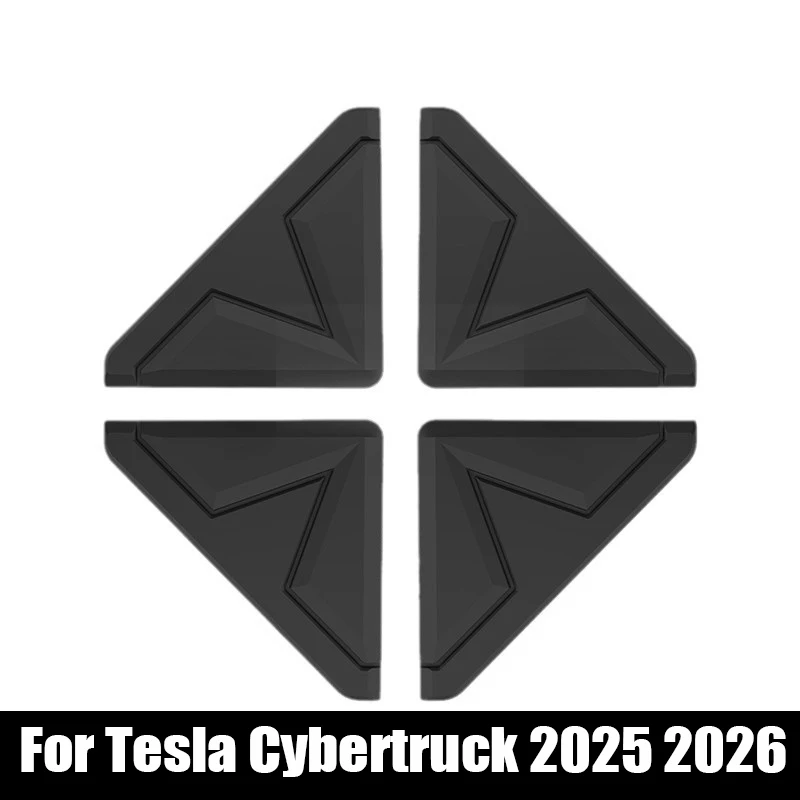 

Защитные наклейки на углы дверей и переднего багажника для Tesla Cybertruck Model 3 Y, универсальные автомобильные аксессуары, 4 шт.