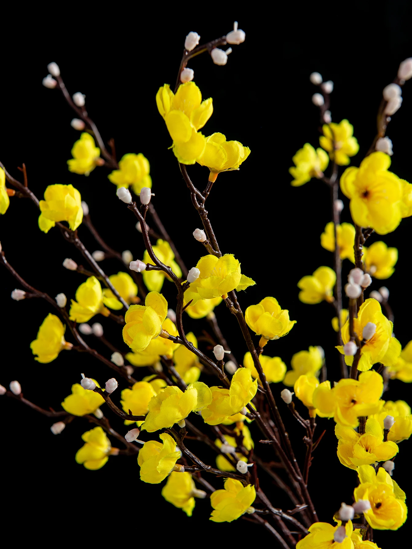 Künstliche Blumen, Seide, Pflaumenblüte, Pfirsichzweig, Neujahr, Weihnachten, Zuhause, Vase, Tisch, Outdoor, Garten, Hochzeit, Party, Dekoration, DIY-Geschenke – Detail 6