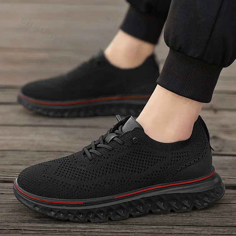 

2025 Autumn Casual Breathable Running Shoes Soft Bottom Lightweight Men's Fashion Comfortable Walking Outdoors Casual Shoes