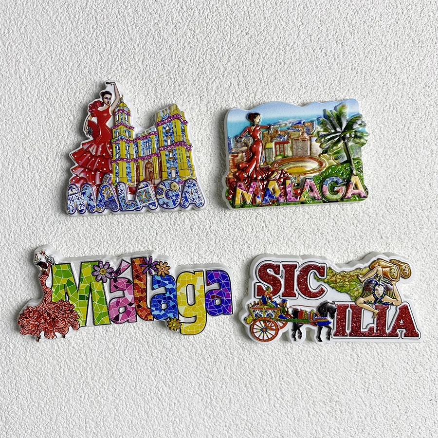 Magaga, Sicilias, travel souvenirs from around the world, refrigerator stickers, wedding gifts, refrigerator stickers