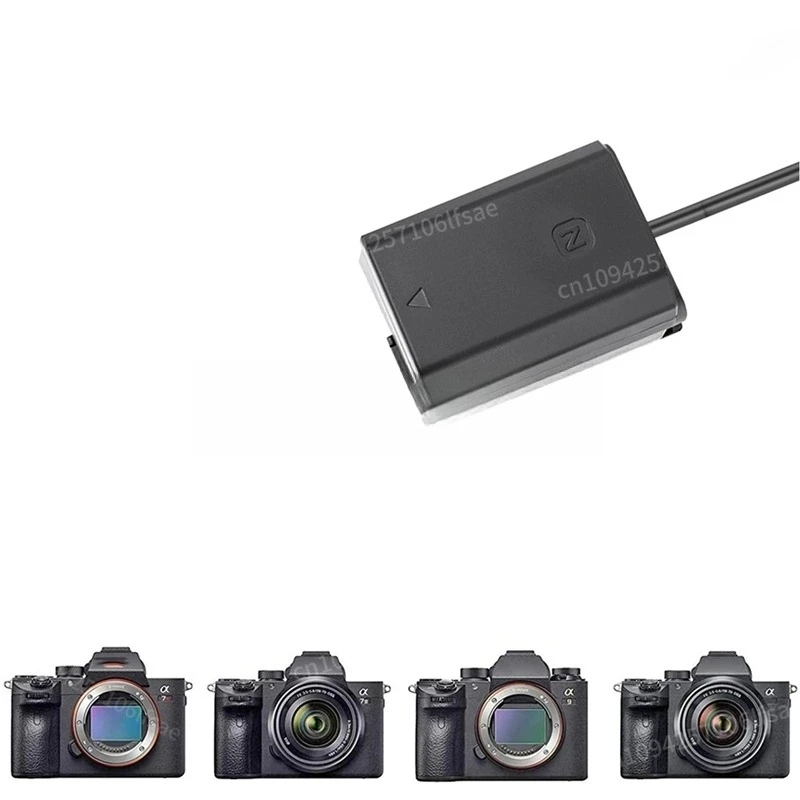 NP FZ100 Dummy Battery To D-Tap For V-Mount BP Battery For A7r3/A7M3/A7S3/Fx3 A9