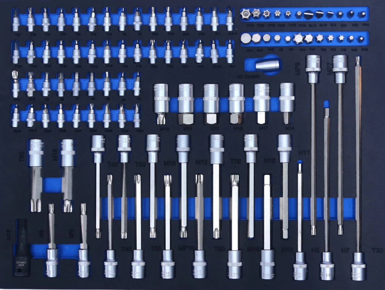 245 Pcs Tool Set Trolley Cart  Chest Rolling Tool Set Box 7 Drawers Mechanics Tool Cabinet for Car