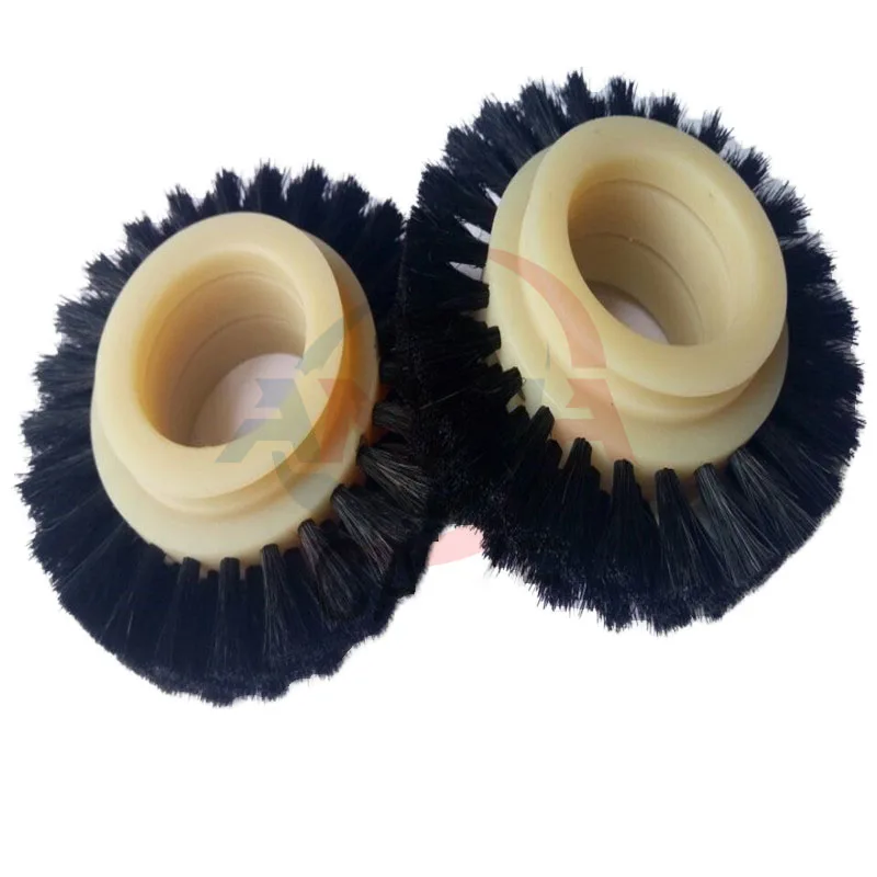 KBA roda suku cadang mesin cetak KBA105 roda sikat keras hitam 85MM × 32MM 1 buah