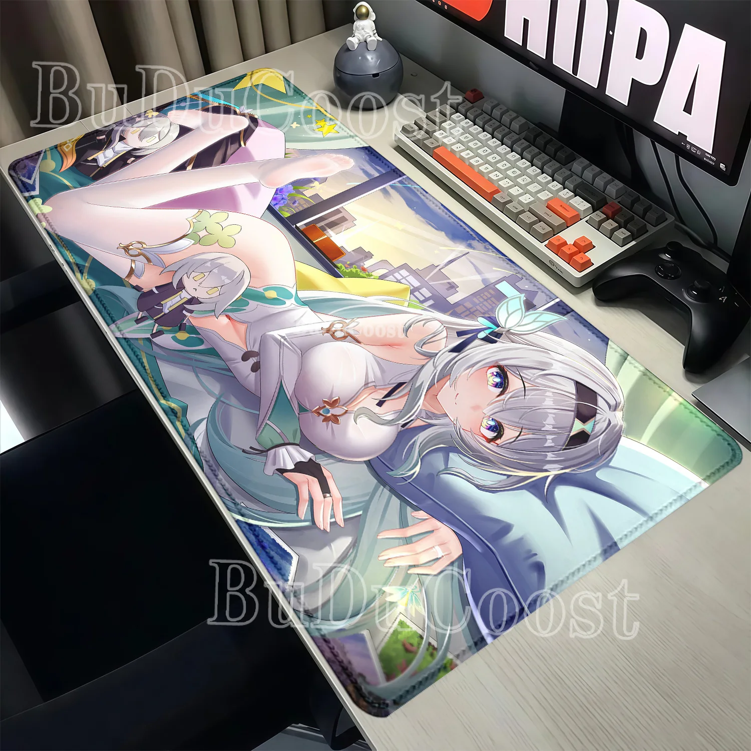Gaming Keyboard Typewriter - Tappetino per Mouse da Gaming HD