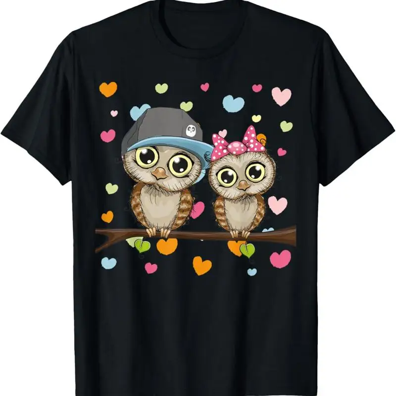 

Owl Couple S Lover Couples For Him Her T Shirt