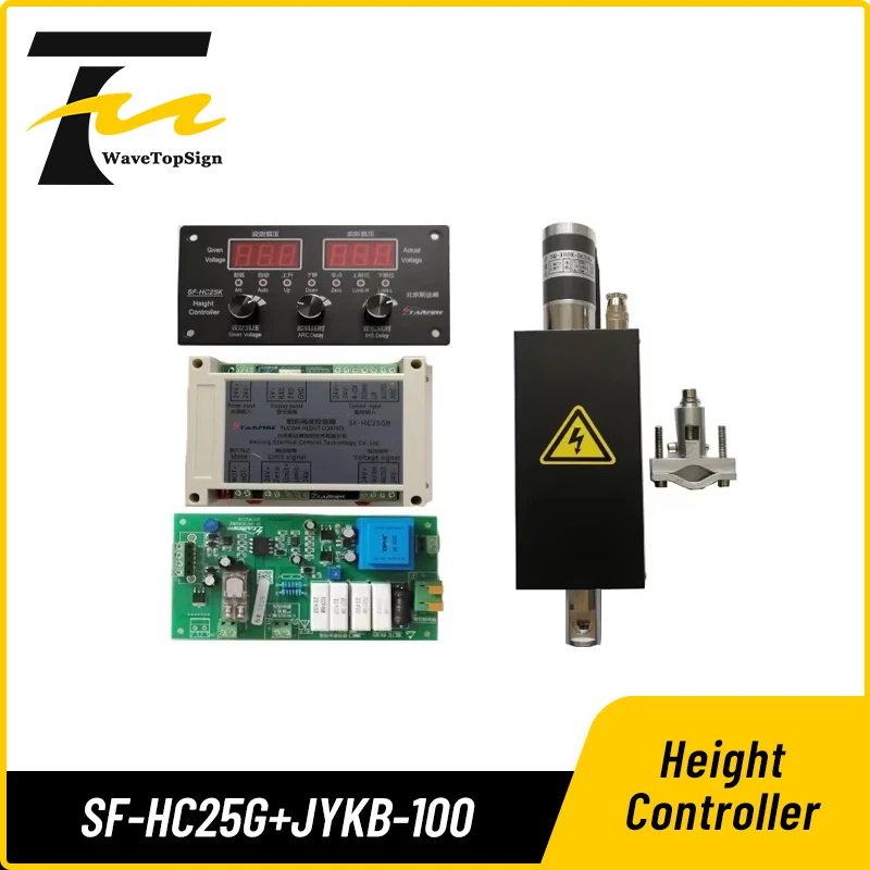 

NEWCARVE-Plasma Height Controller with THC Lifter Plasma Cutting Machine THC ARC JYKB-100 Height Adjuster SF-HC25G