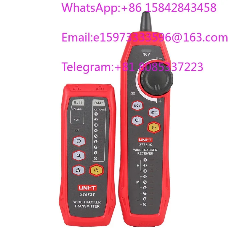 1PCS UT682 Network Cable Finder Multi functional Cable Tester Telephone Network Cable Finder POE Patrol Instrument