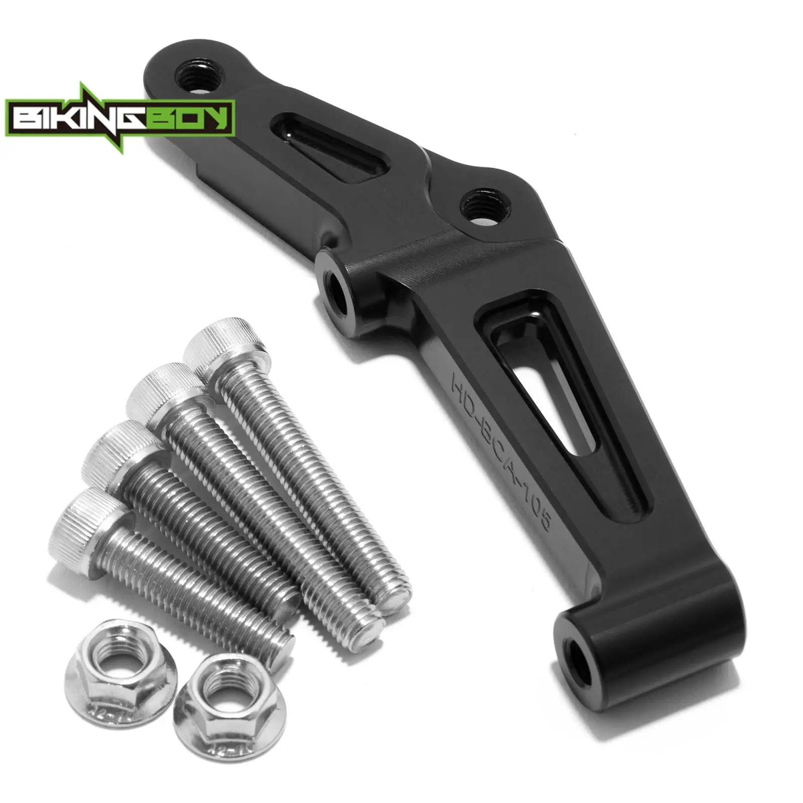 Front Brake Caliper Bracket Adapter For Dyna Fat Bob FXDF Low Rider FXDL Street Bob FXDB Wide Glide FXDWG FLD FXD 06-17 10 11 12