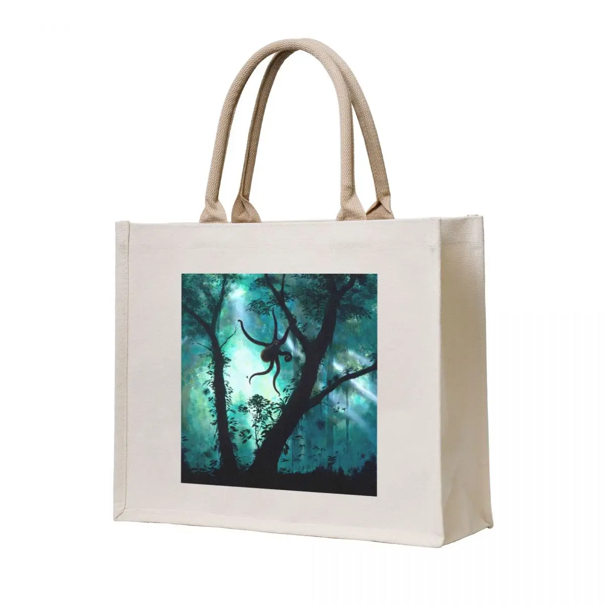 

The Tree Octopus Tote Bag Canvas bag large size bags Customizable tote bag tote university