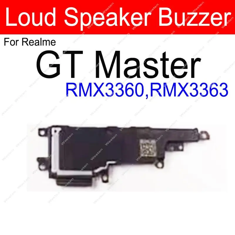 For Realme GT Neo 2 3 2T 3T GT 2 Pro GT Master 5G Loud Speaker Buzzer Bottom Speaker Sound Buzzer Replacement