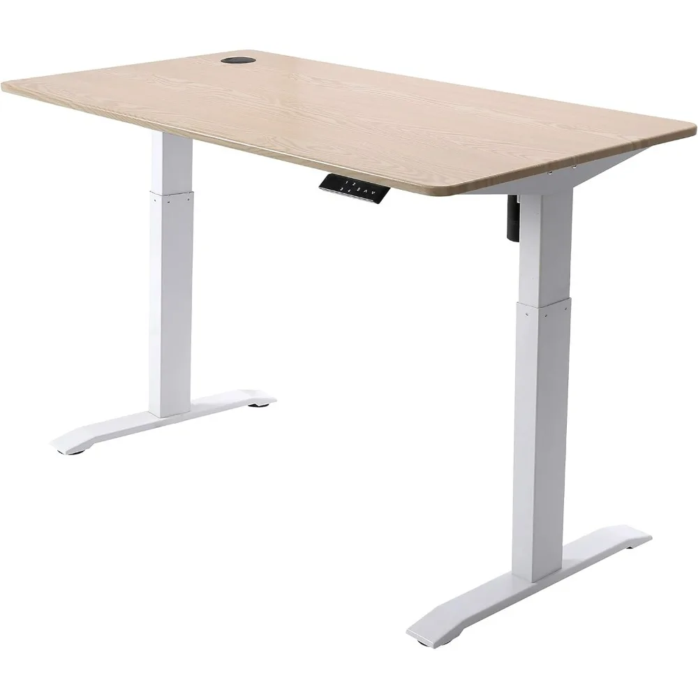 

Electric Height Adjustable Standing Desk, Electric Standing Workstation, Sit Stand Home Office Desk, Gaming Table, Whole-Piece