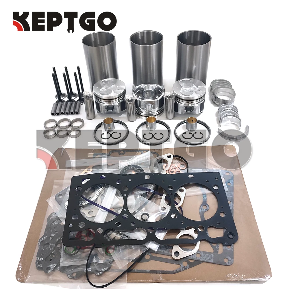 D1105 STD New Overhaul Rebuild Kit for Kubota D1105 Overhaul Kit Piston Ring full gasket