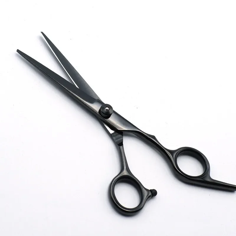 2 قطعة مخزن الحلاقة مقص قص الشعر المهنية تصفيف الشعر ترقق مقص الفولاذ المقاوم للصدأ مقص مقص الأسنان