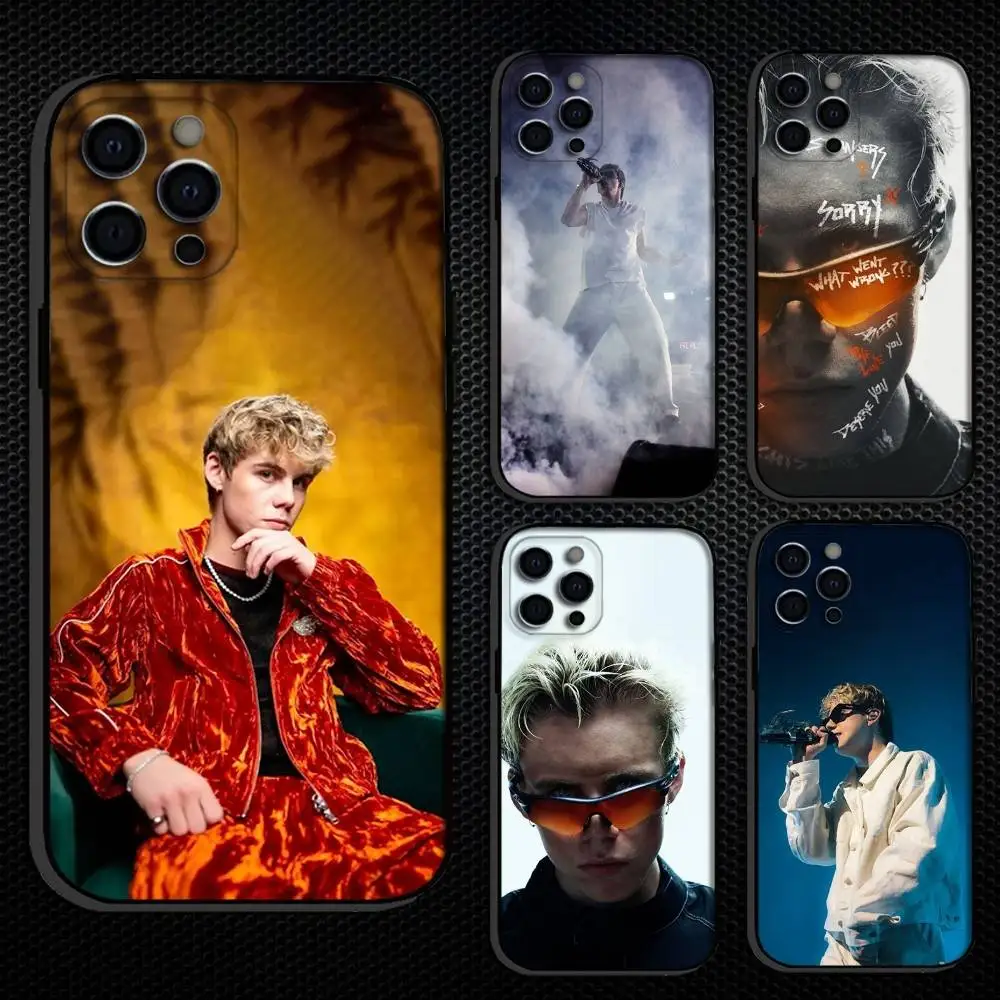 

SINGER T-The Kid L-Laroi Phone Case For iPhone 16,15,14,13,12,11 Plus,Pro Max, Others Soft Black Cover